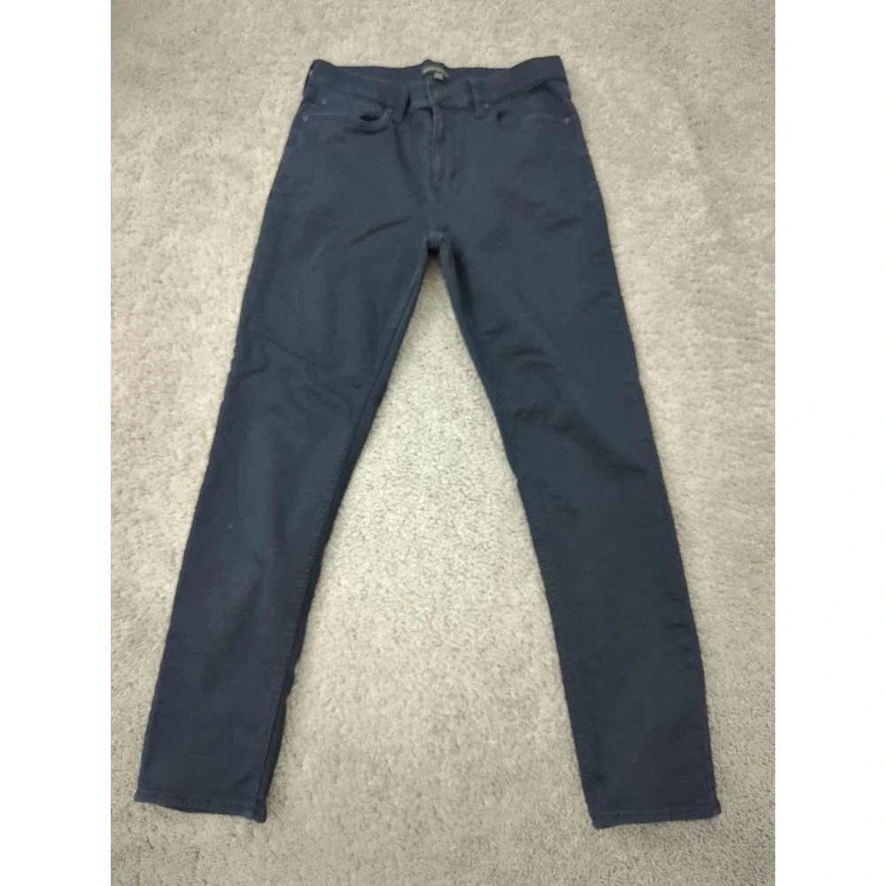 Banana Republic Jeans Mens 32x34 Black Straight Leg‎ Stretch Casual
